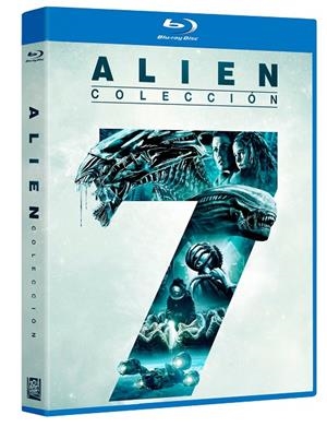 Alien (Pack 7 Películas): Alien, el Octavo Pasajero / Aliens: El Regreso / Alien 3 / Alien: Resurrección / Prometheus / Covenant / Romulus - Blu-Ray | 8421394902237 | Ridley Scott, James Cameron, David Fincher, Jean-Pierre Jeunet, Fede Álvarez