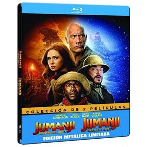 Jumanji: Bienvenidos a la Jungla + Jumanji: Siguiente Nivel - Blu-Ray | 8414533127004 | Jake Kasdan