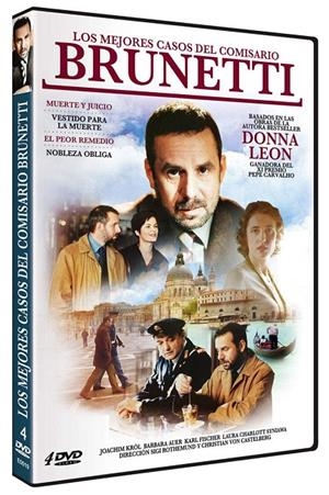 Comisario Brunetti (Muerte y juicio, Vestido para la muerte, El peor remedio, Nobleaza obliga) - DVD | 8436569581841